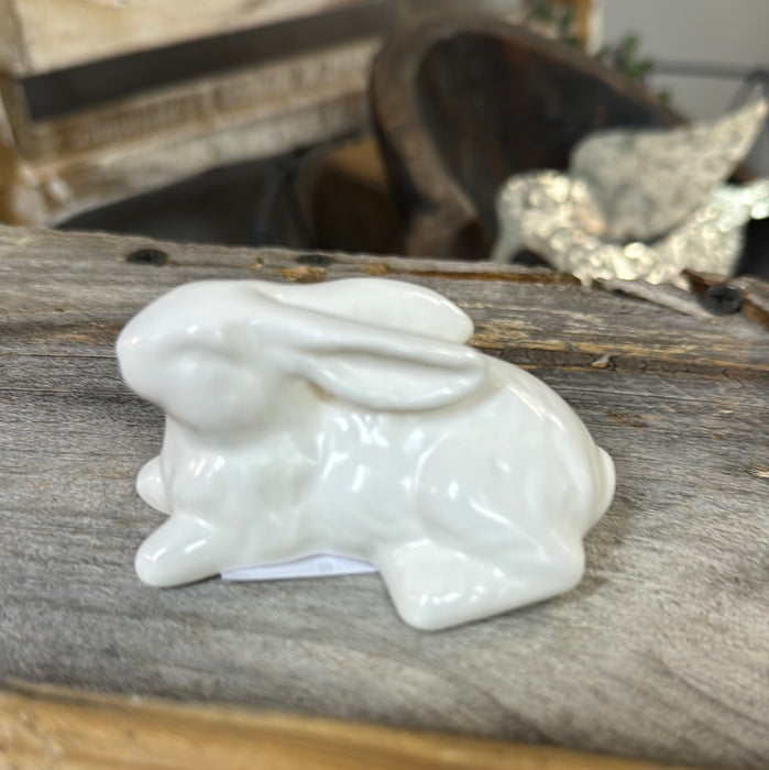 Ceramic Bunny White SMALL