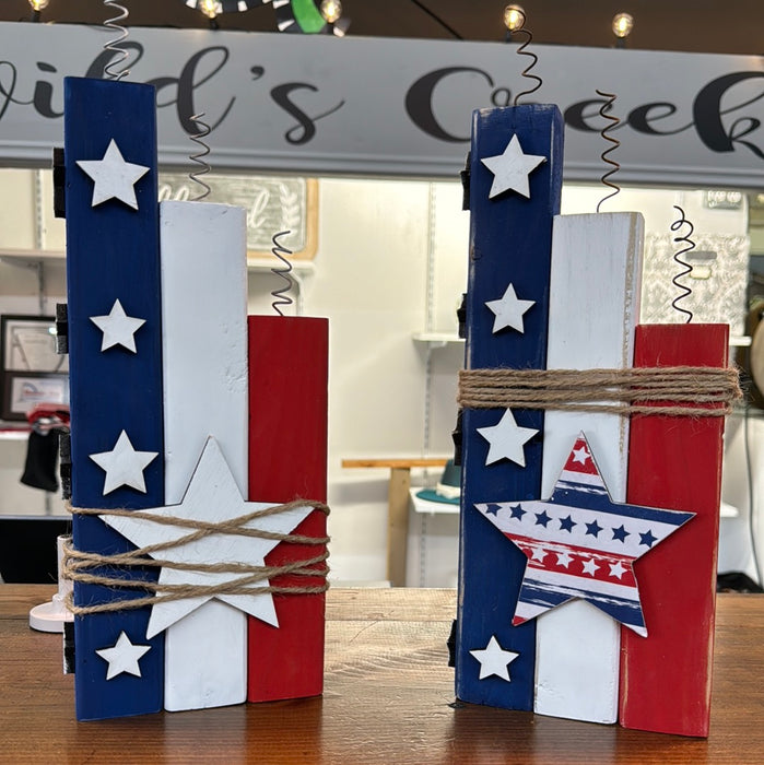 Firecracker Shelf Sitter Kit (unpainted)