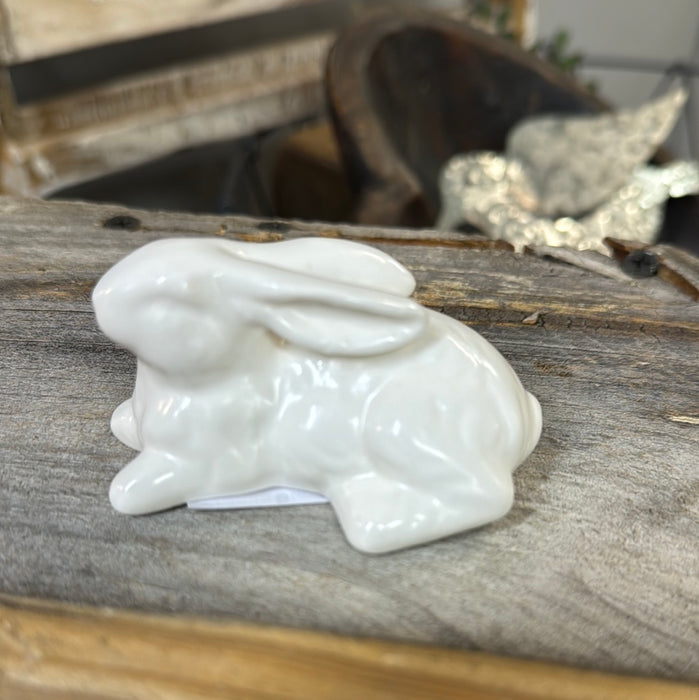 Ceramic Bunny White SMALL