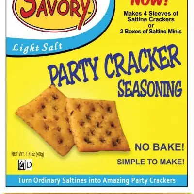 Savory Party Cracker Seasoning - LIGHT SALT CLASSIC ORIGINAL