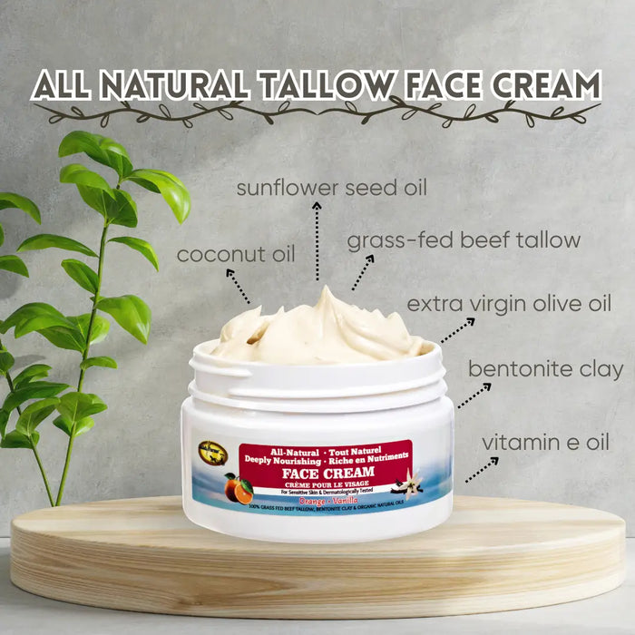 AMISH FARMS ALL NATURAL TALLOW FACE CREAM