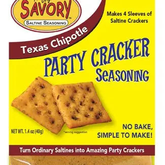 Savory Party Cracker Seasoning - TEXAS CHIPOTLE
