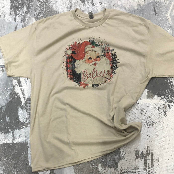 Vintage Santa Tshirt