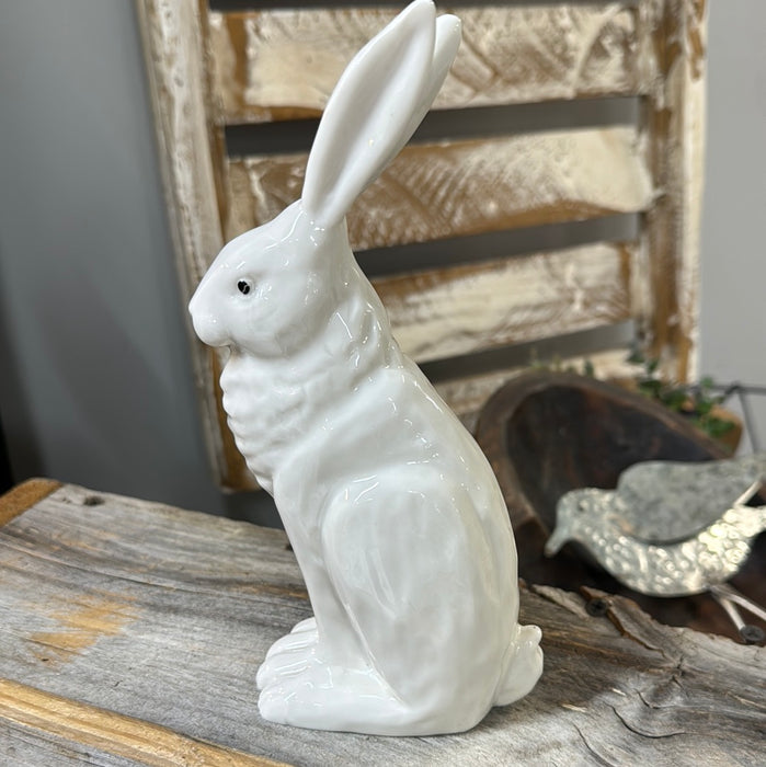 Ceramic Bunny White