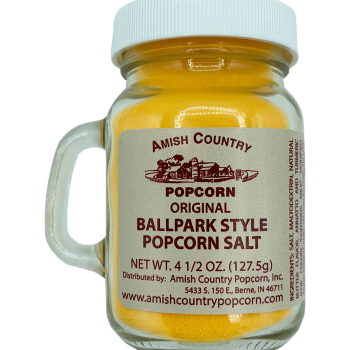 Amish Country Ballpark Style Popcorn Salt
