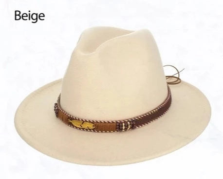 New Style Fashion Western Style Belt Jazz Hat