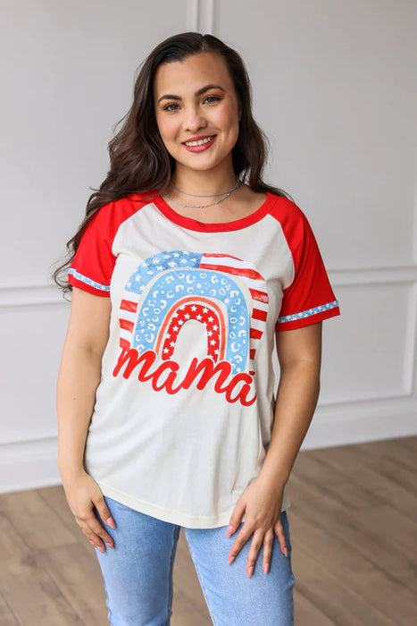 Patriotic Mama Tshirt