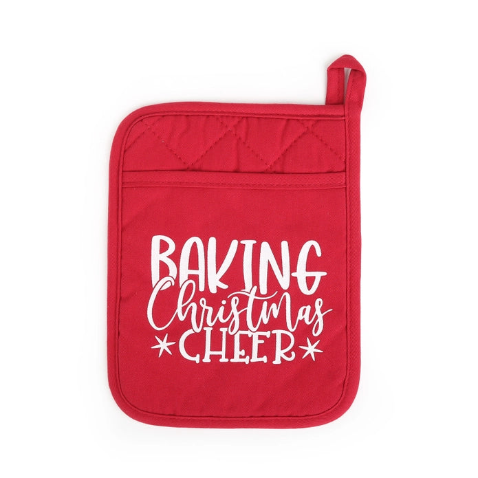 HOLIDAY DECORATIVE POT HOLDER