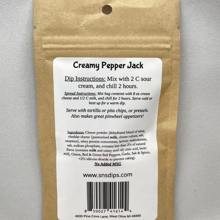 CREAMY PEPER JACK  DIP MIX