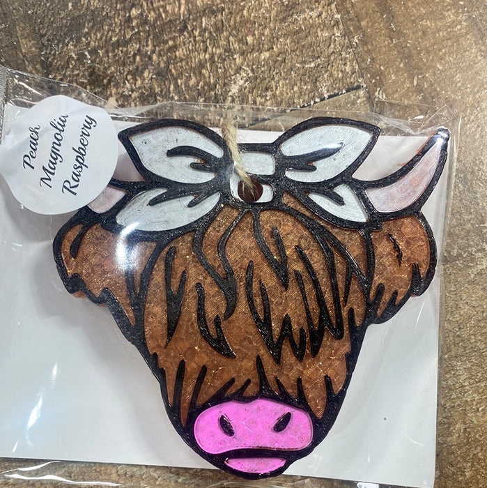 Highland Cow Car Freshie