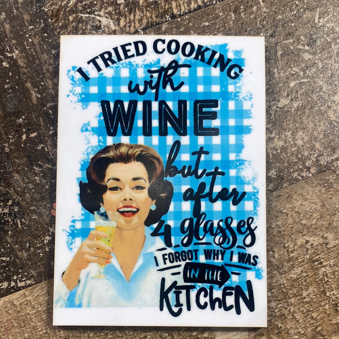 Wine/Kitchen Magnet