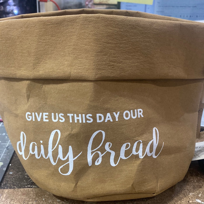 GIVE US THIS DAY Table Sugar Washable Paper Holder