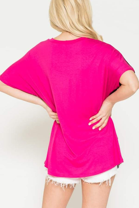 Pink Block Shirt '
