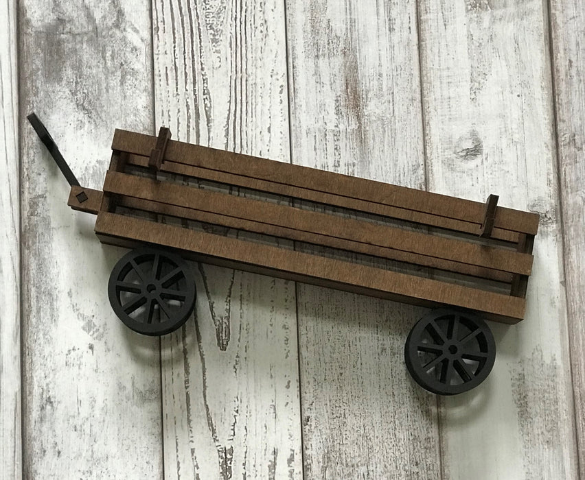 Wagon Shelf Sitter (UNPAINTED)
