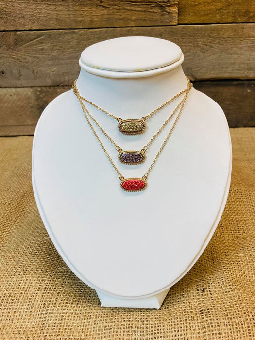 Druzy Necklace