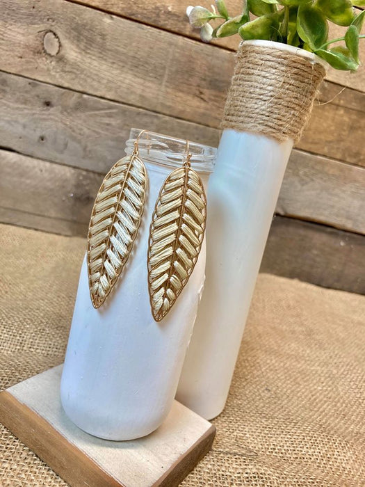 Island Feather Earrings