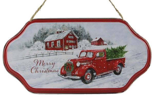 TRUCK FARMHOUSE SIGN