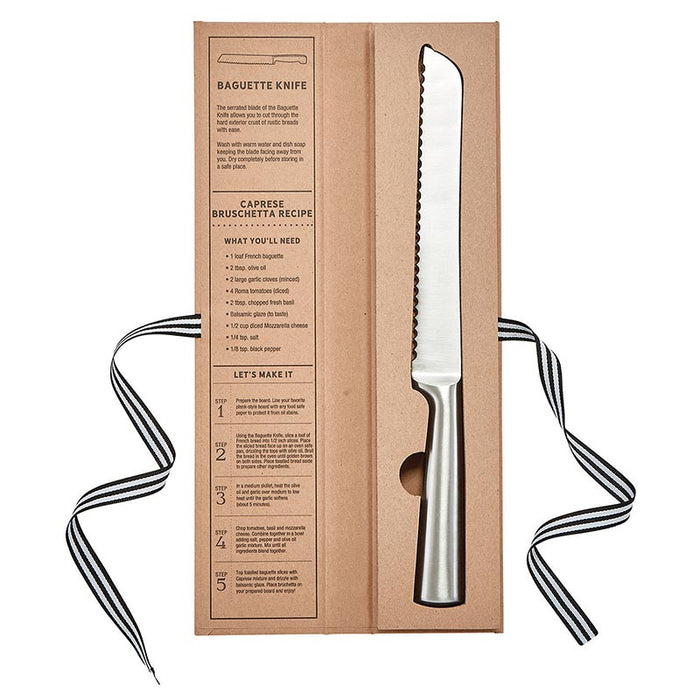 BAGUETTE KNIFE IN GIFT BOX