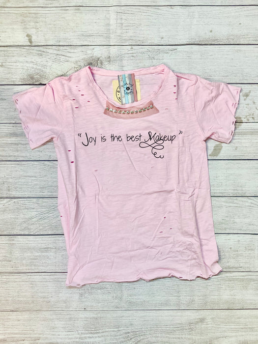 Distressed Joy Top