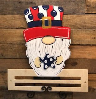 Gnome with Top Hat with Rail
