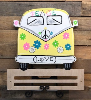 Volkswagon Bus with Rail