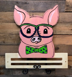 Boy Pig with Rail