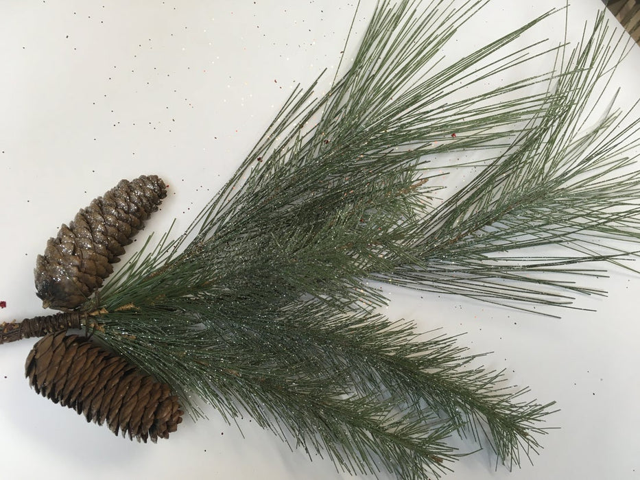 Long Needle Pine Cone Spray