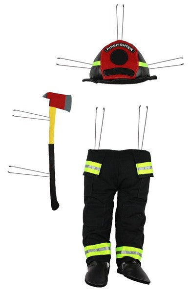 Fireman Plush Wreath Attachment