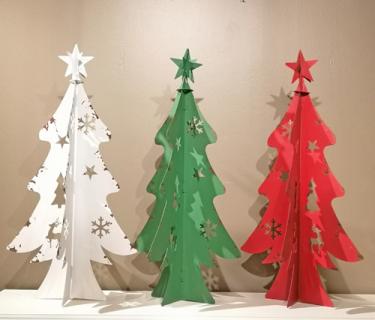 Decorative Metal Christmas Tree 28"