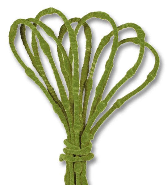 Moss Green 25' Velvet Wired Roping
