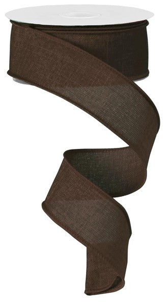 1.5"X10yd Royal Burlap BROWN