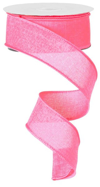 1.5 x 10 Yds. Pink Burlap