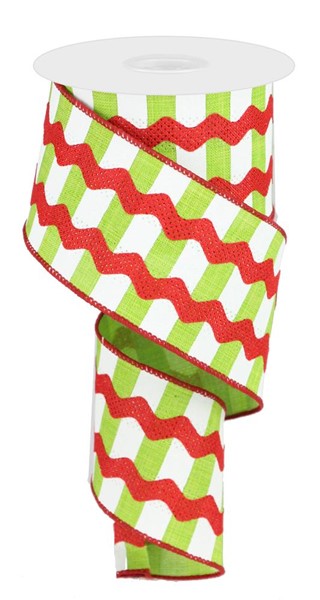 Fancy Ricrac On Stripes