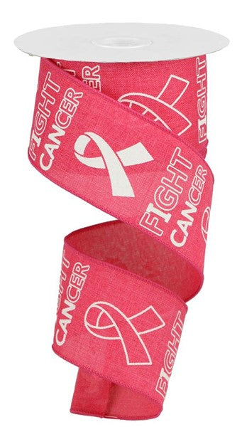 2.5"X10yd Fight Cancer On Royal