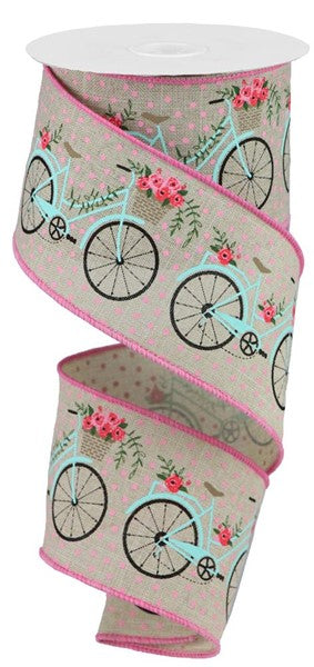 2.5"X10yd Bicycles On Royal