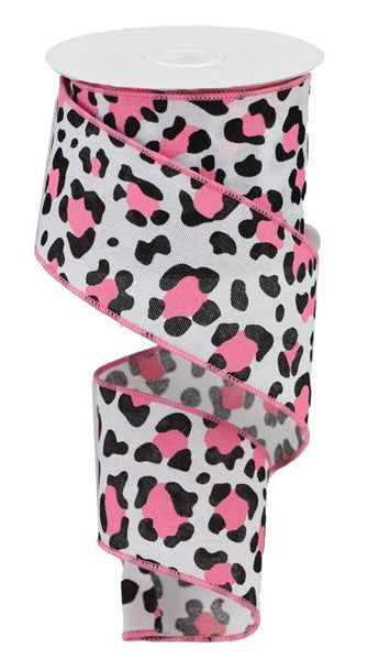 Leopard Print 2.5" Ribbon