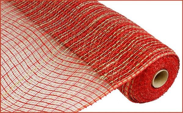 21"X10yd Poly Burlap/Jute/Pp Mesh