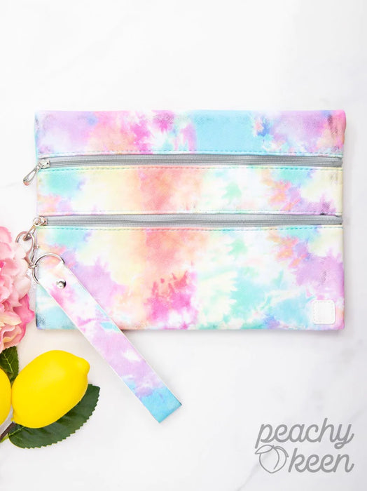 ELECTRIC DREAMER TIE DYE DOUBLE ZIPPER VERSI BAG