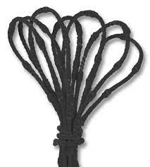 Black 25' Velvet Wired Roping