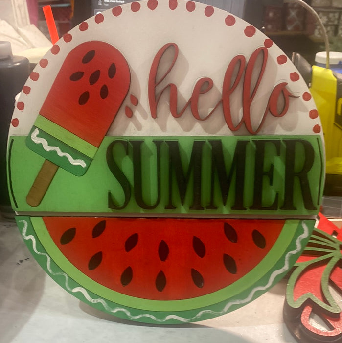 HELLO SUMMER SIGN