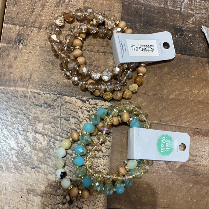 BEADED STRETCH BRACELET