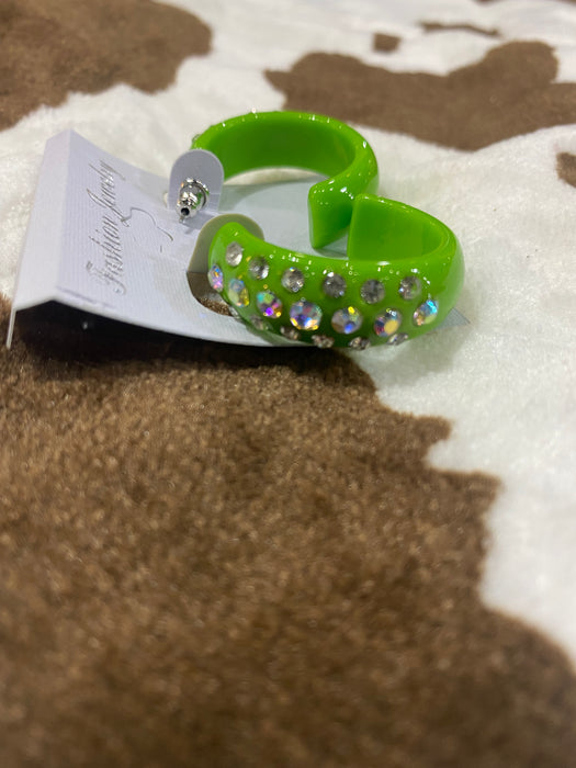 LIME LIGHTS EARRING