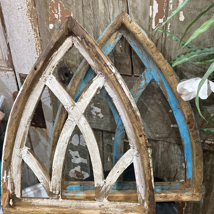SMALL GOTHIC Cathedral Type Wood Window Frame