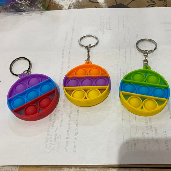 POP-ITS KEYCHAIN CIRCLE SHAPE