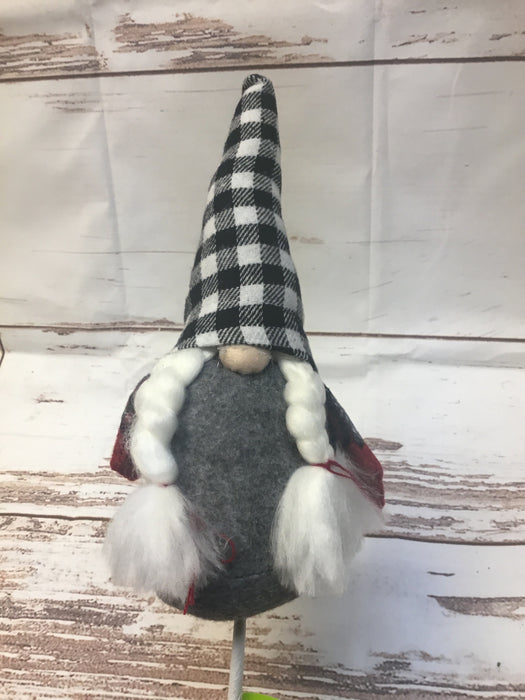 Plush Gnome Gingham Hat Pick