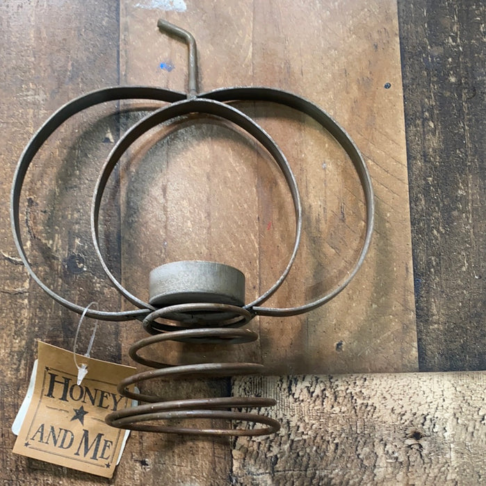 METAL PUMPKIN TEA LIGHT HOLDER