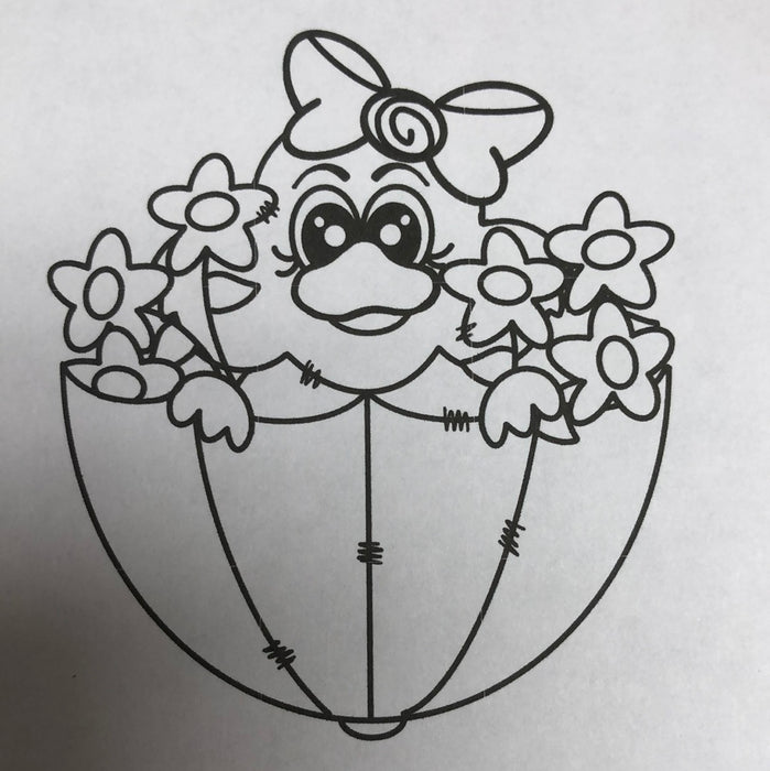 Umbrella Chick Rail (unpainted)