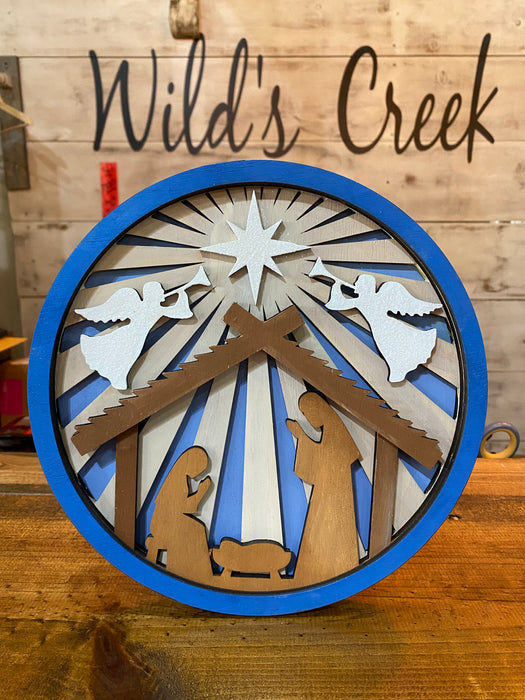 20" STACKED NATIVITY