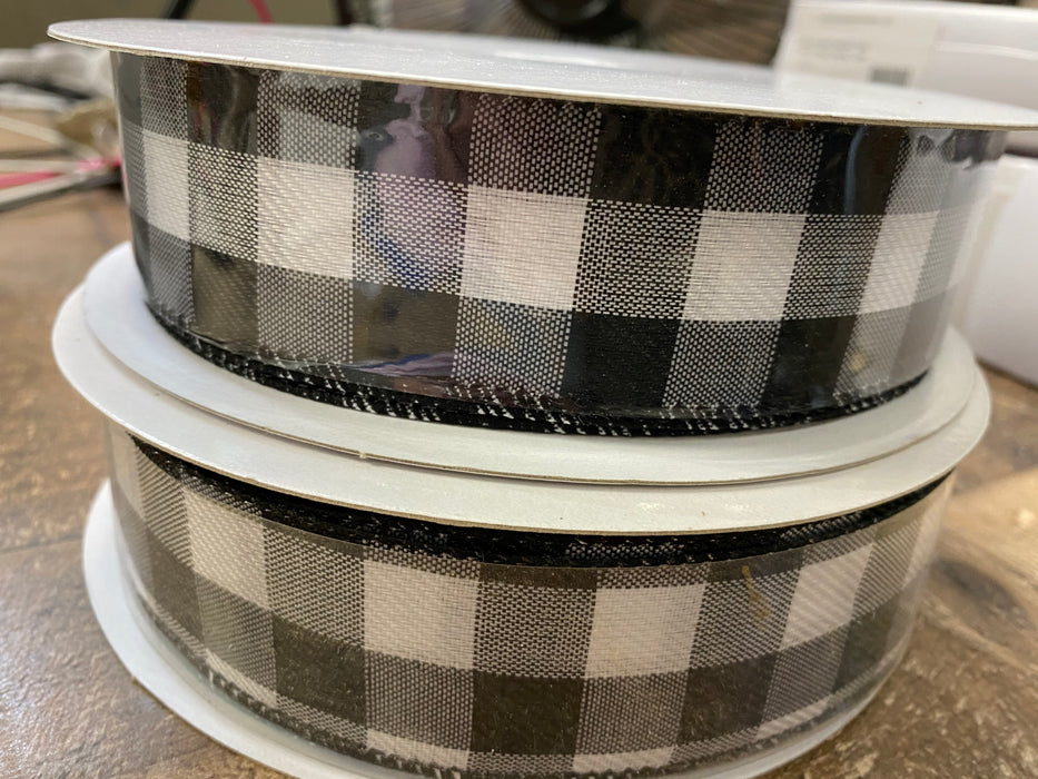 1.5" Buffalo Plaid Ribbon