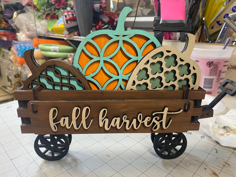Wagon Shelf Sitter (UNPAINTED)